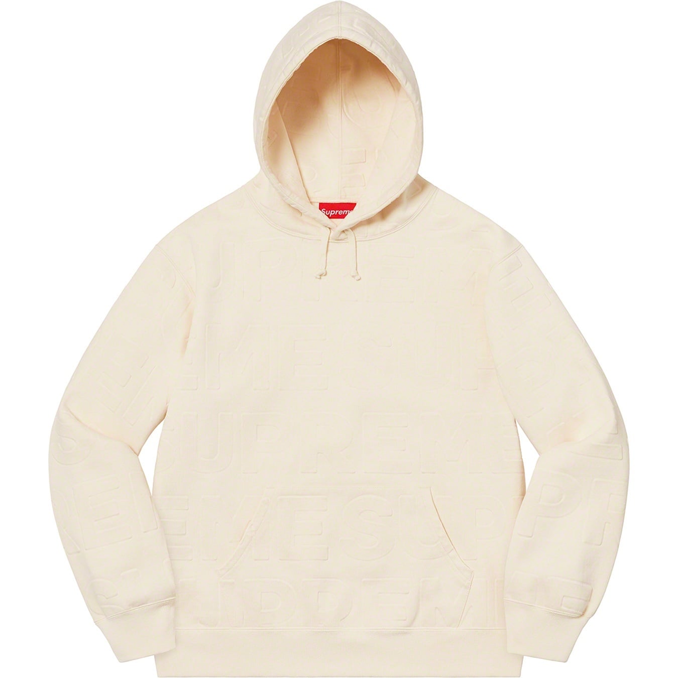 Embossed Logos Hooded Sweatshirt view 6